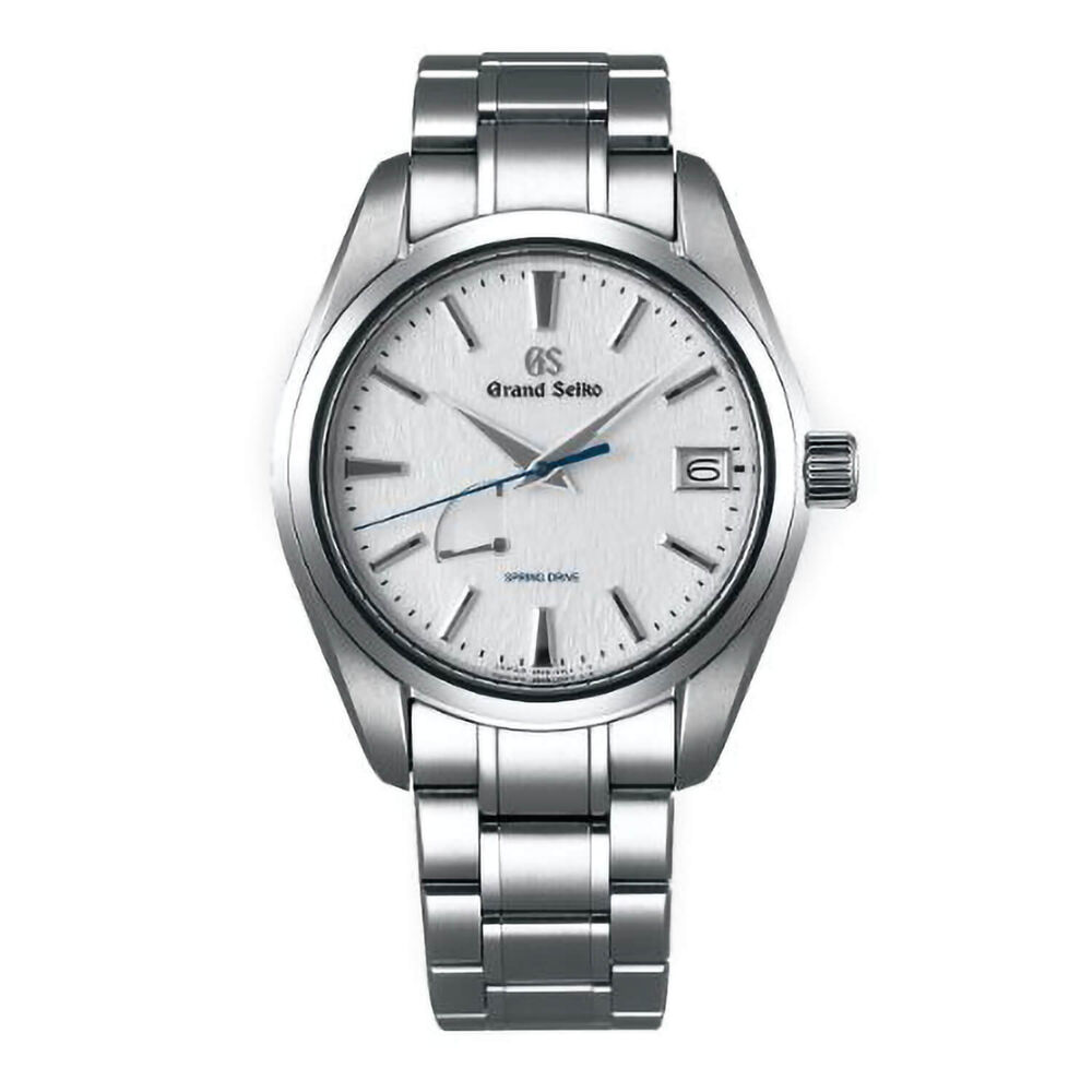 Grand Seiko Heritage Springdrive White Dial Steel Watch