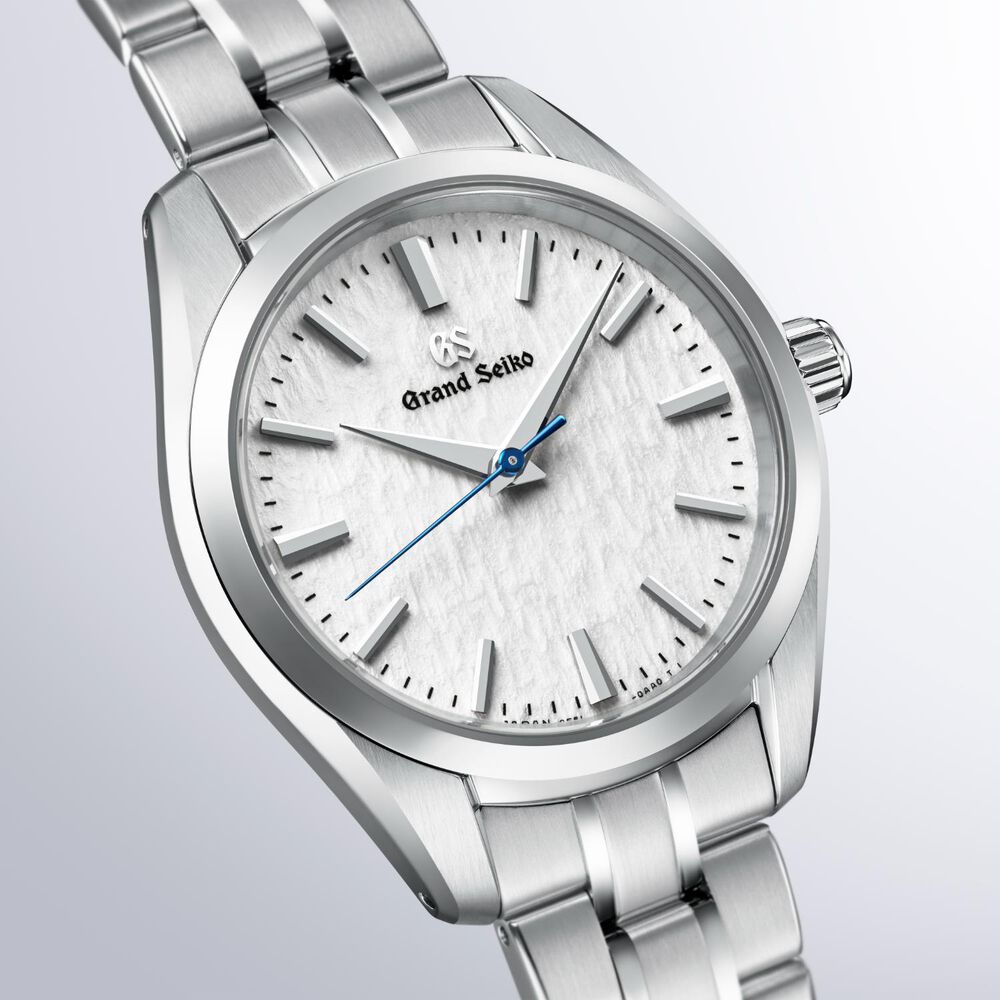 Grand Seiko Heritage "Snowflake" 33mm White Dial Stainless Steel Bracelet Watch