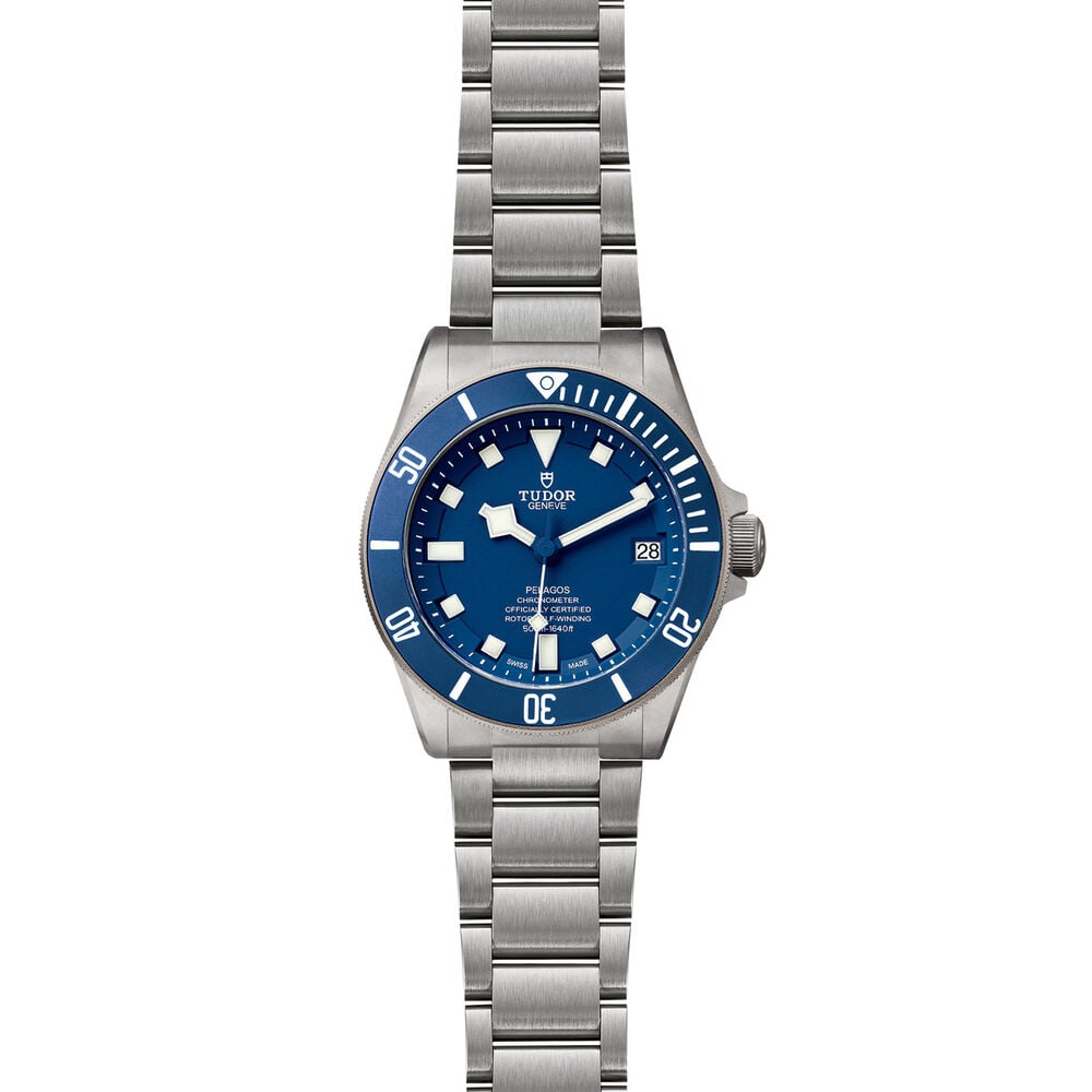 TUDOR Pelagos men's automatic blue dial bracelet watch image number 1