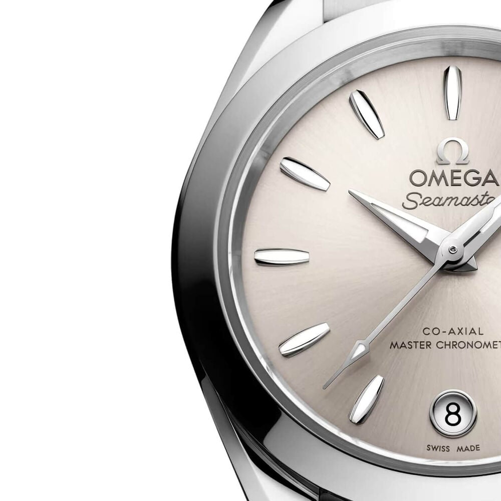 OMEGA Seamaster Aqua Terra 150M 30mm Sandstone Dial Steel Bracelet Watch image number 2