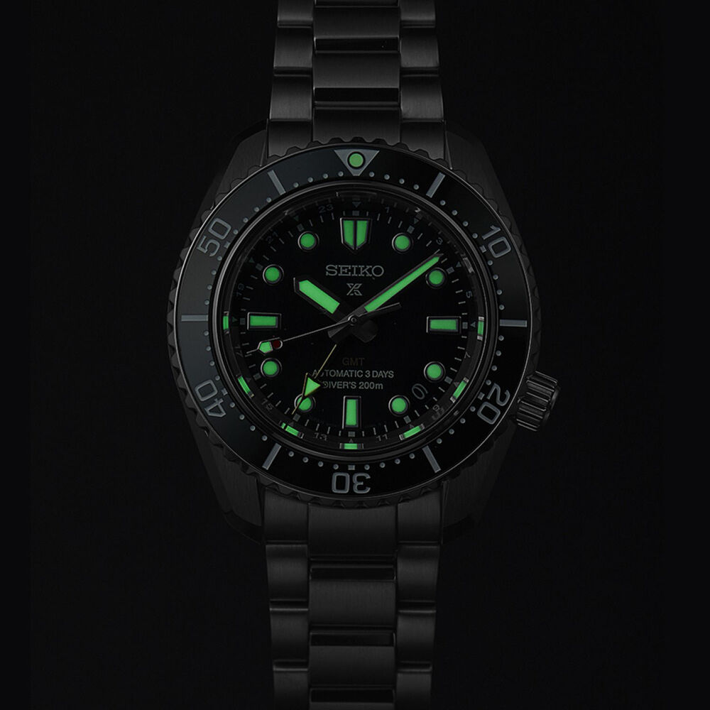 Seiko Prospex 1968 Edition 42mm Green Dial & Bezel Bracelet Watch image number 4