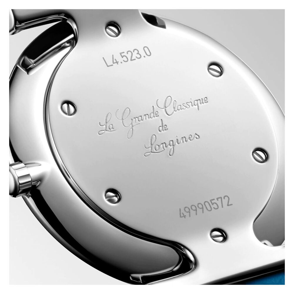 Longines Elegance Le Grande Classique 29mm Blue Dial & Strap Watch image number 2