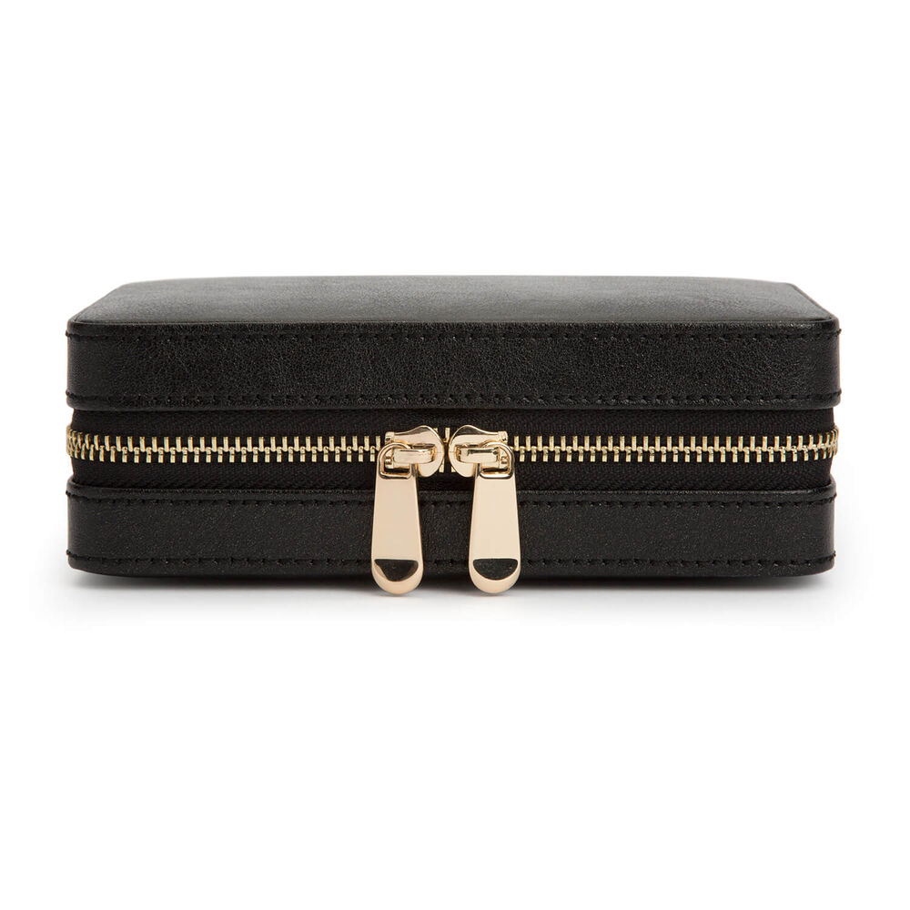 WOLF PALERMO Black Zip Travel Case