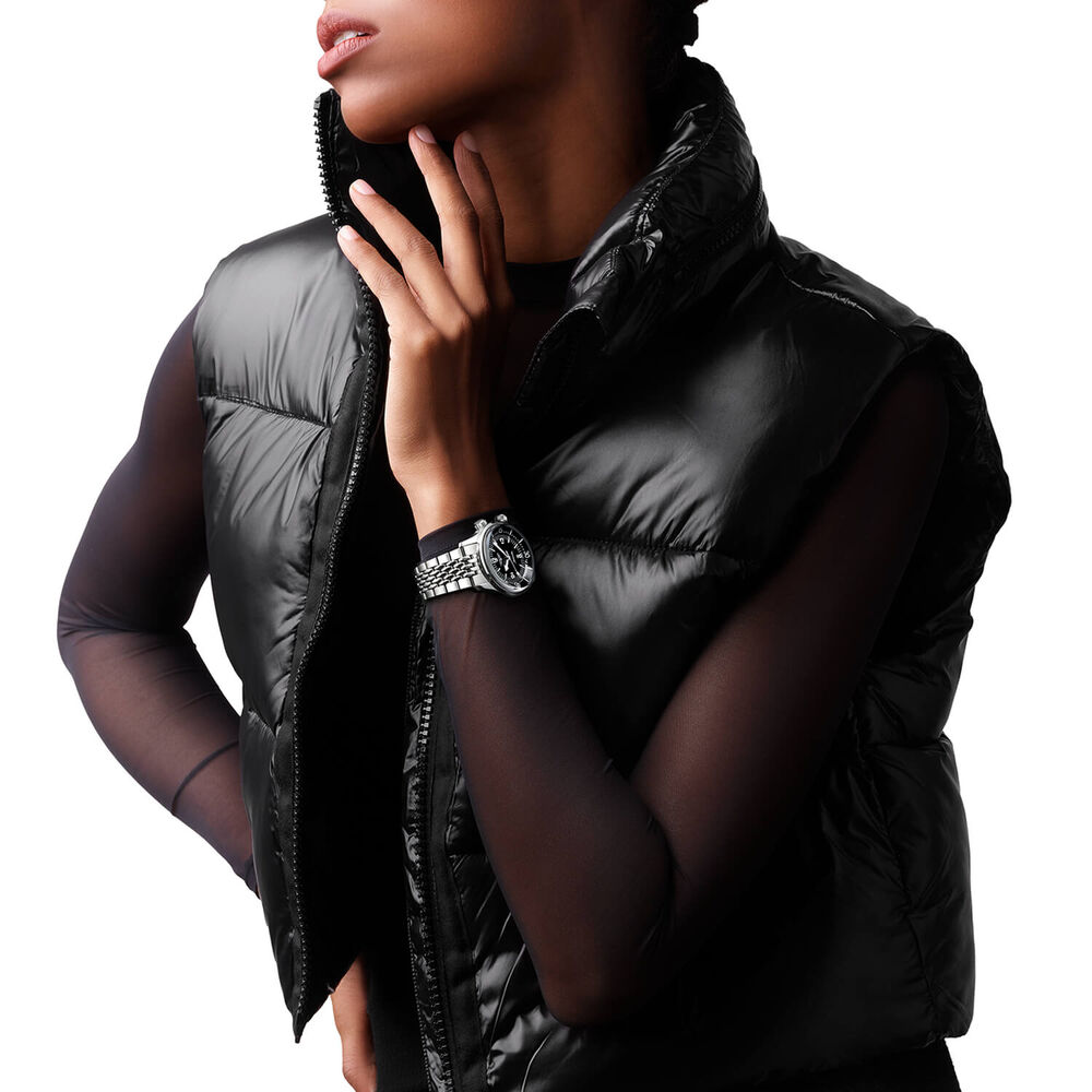 Pre-Owned Longines Legend Diver 39mm Black Dial Steel Bracelet Watch image number 7