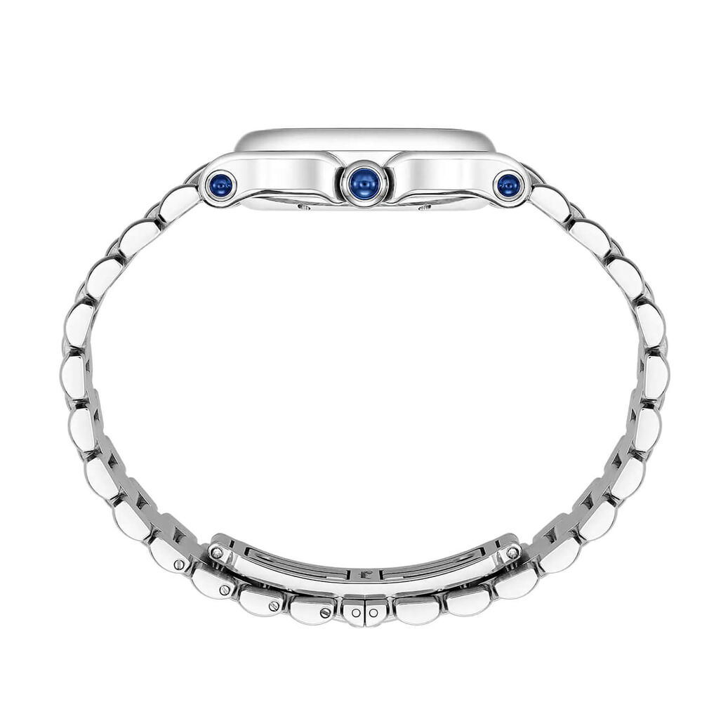 Chopard Happy Sport The First 33mm Silver Toned Dial 0.21ct Diamonds Steel Bracelet Watch