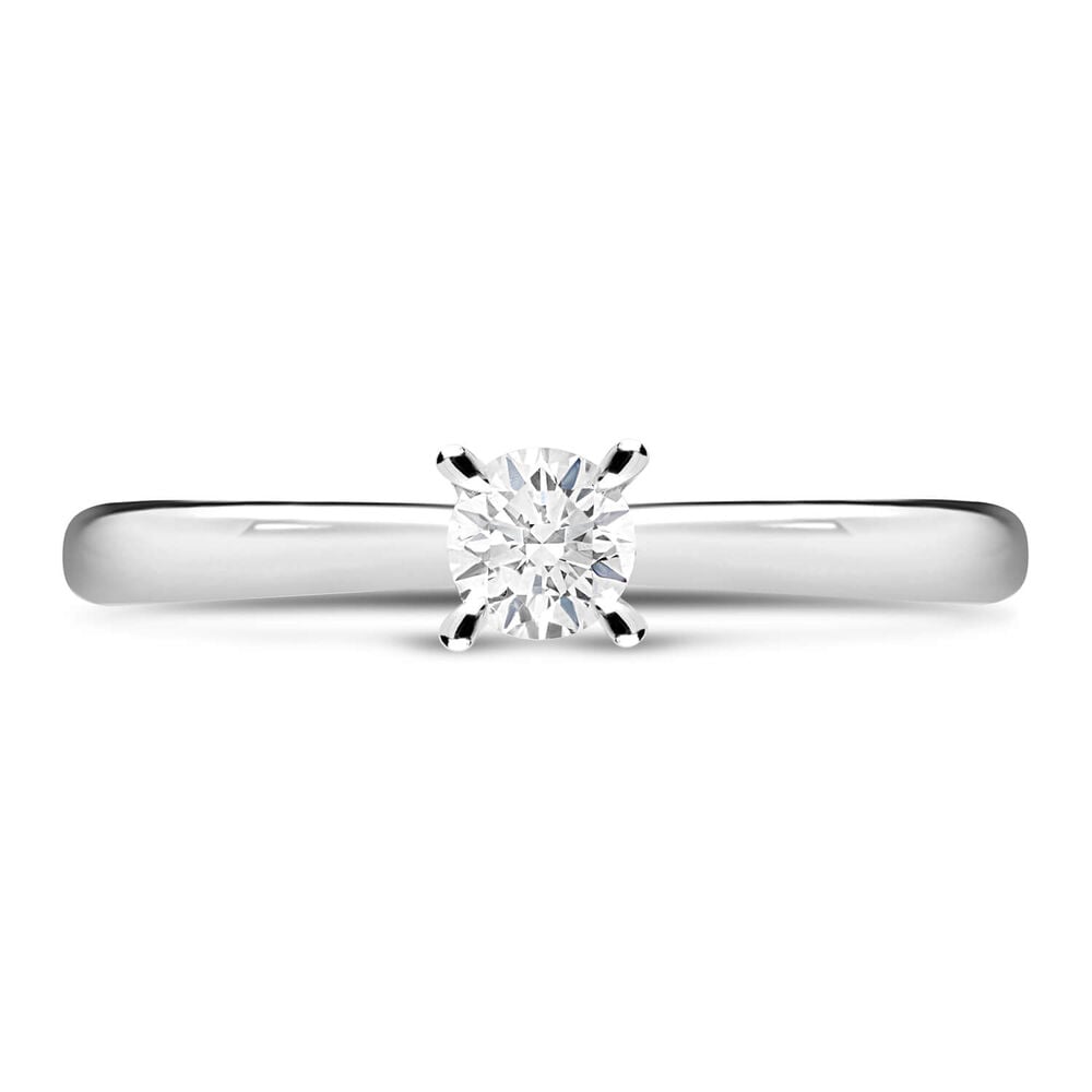 Platinum 0.25ct Amia Diamond Solitaire Ring
