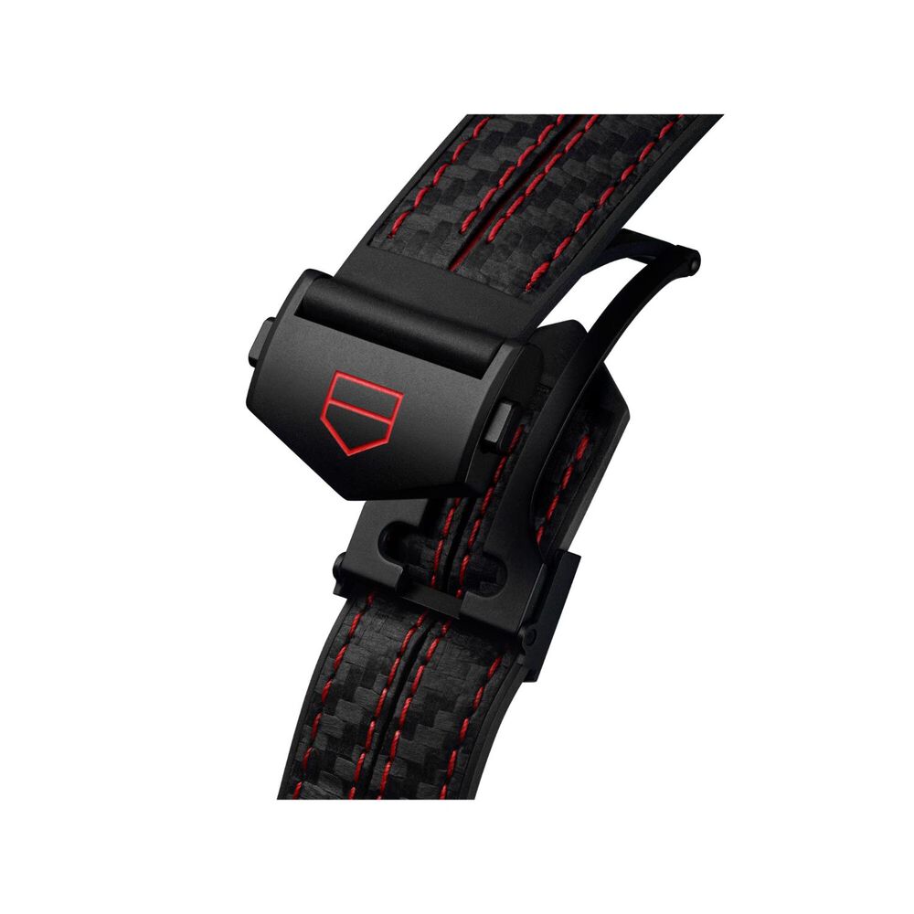 TAG Heuer Connected Calibre E5 x Formula 1 Edition 45mm Dial Black Rubber Strap Watch