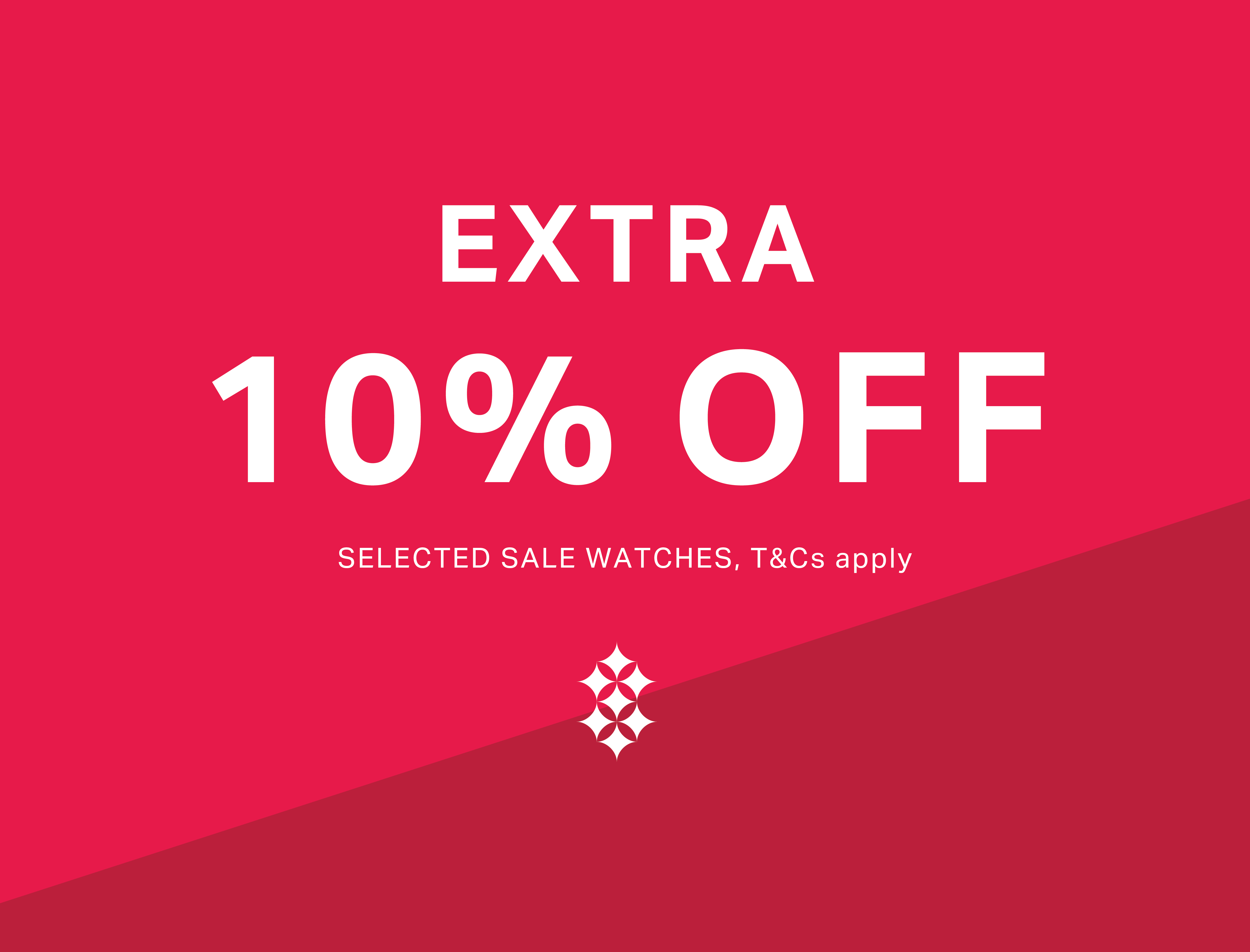 Extra 10 Percent OFF