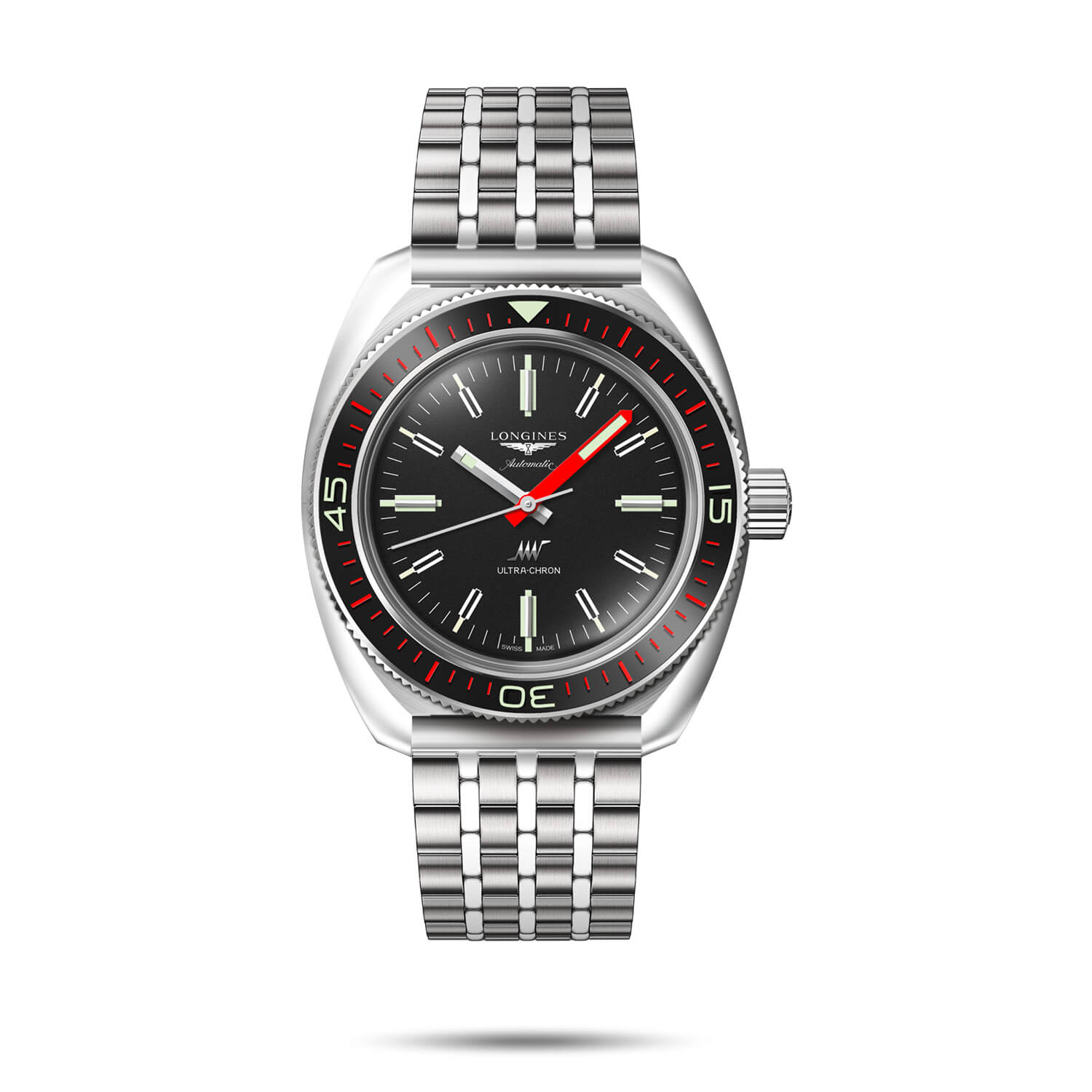 Photos - Wrist Watch Longines Diving Ultra - Chron Box Edition Bracelet Watch 