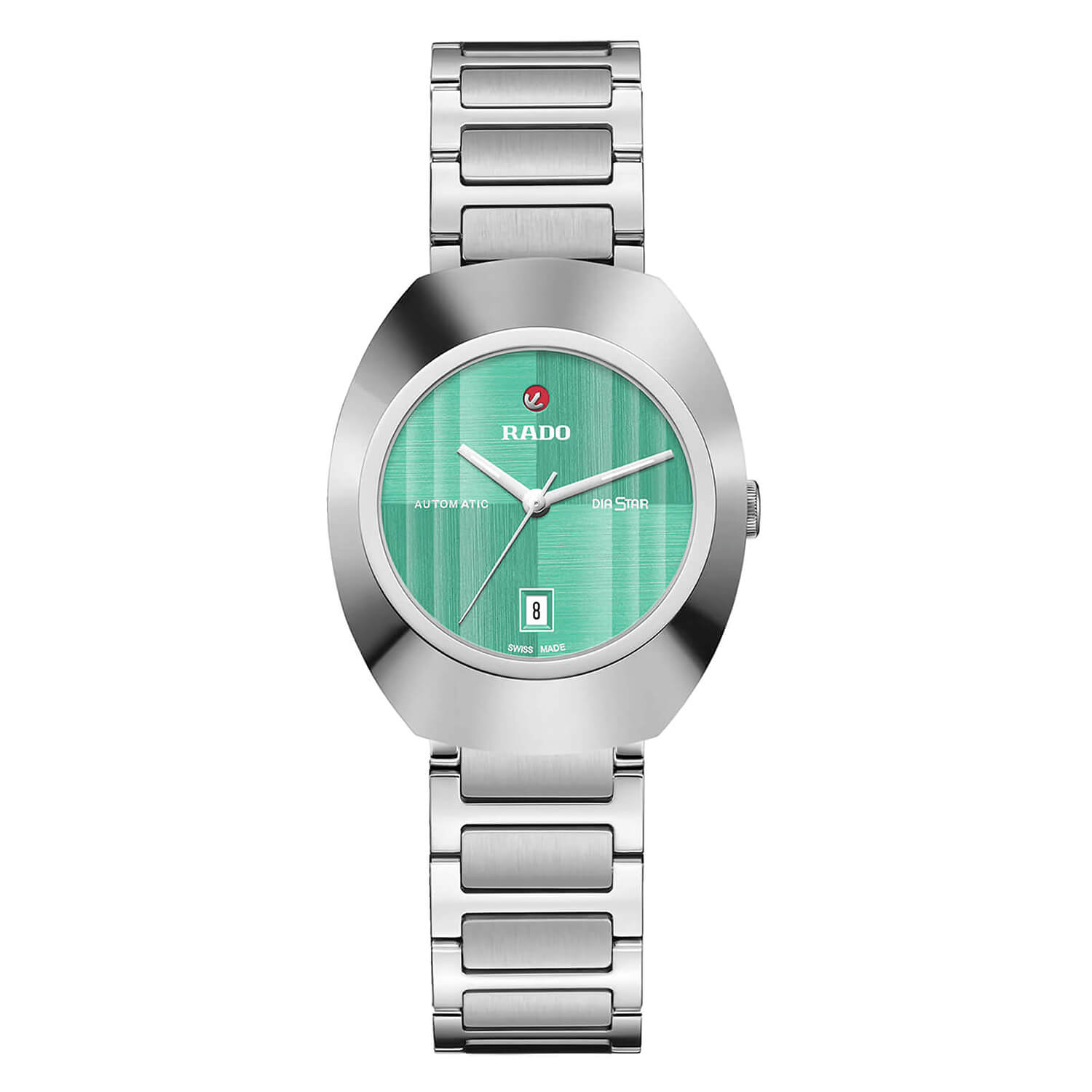 DiaStar Original Automatic 30mm Green Dial Stainless Steel Bracelet