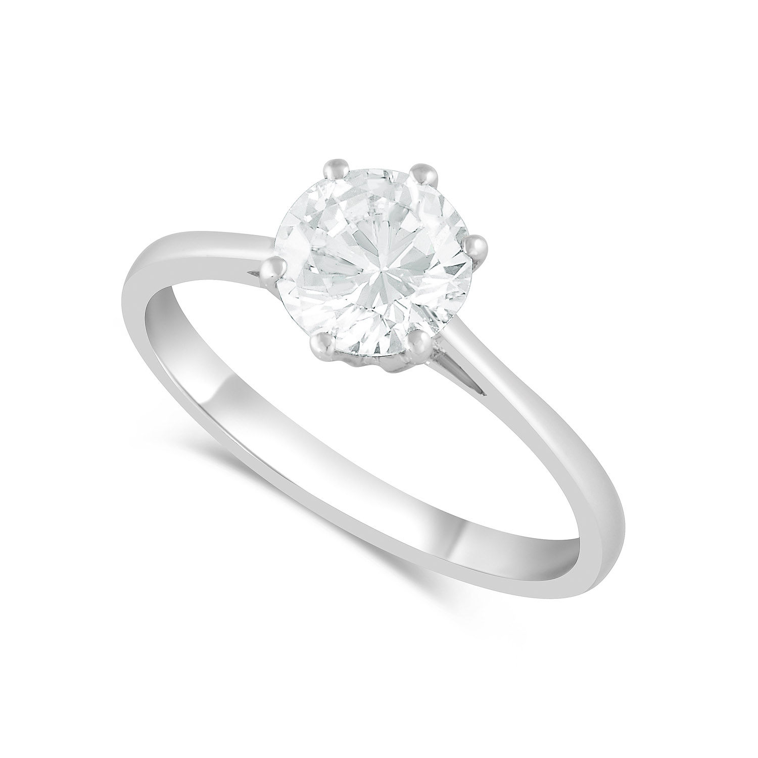 9ct Gold Dress Ring Ladies Size: M