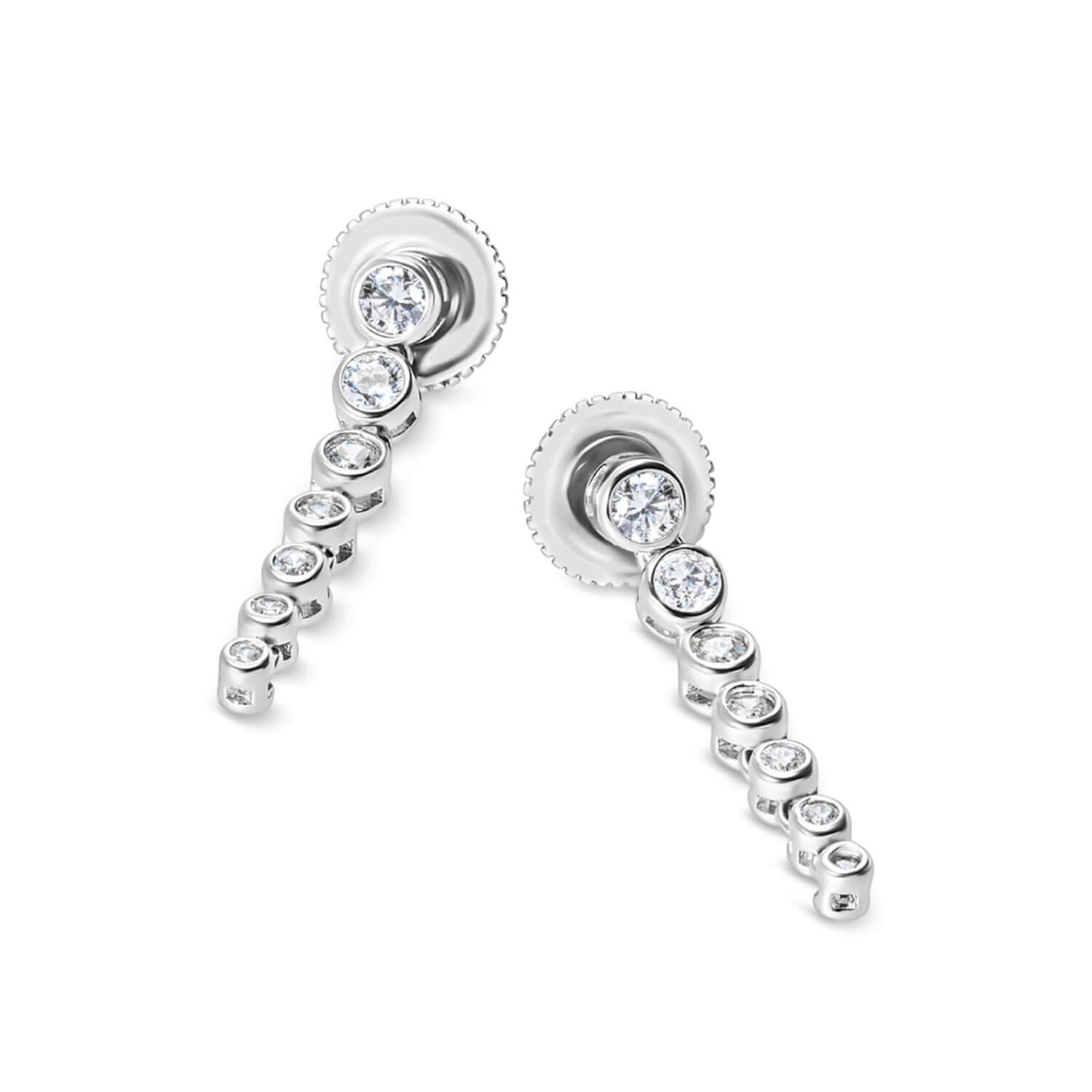Baby Quentin Silver Earrings Ladies