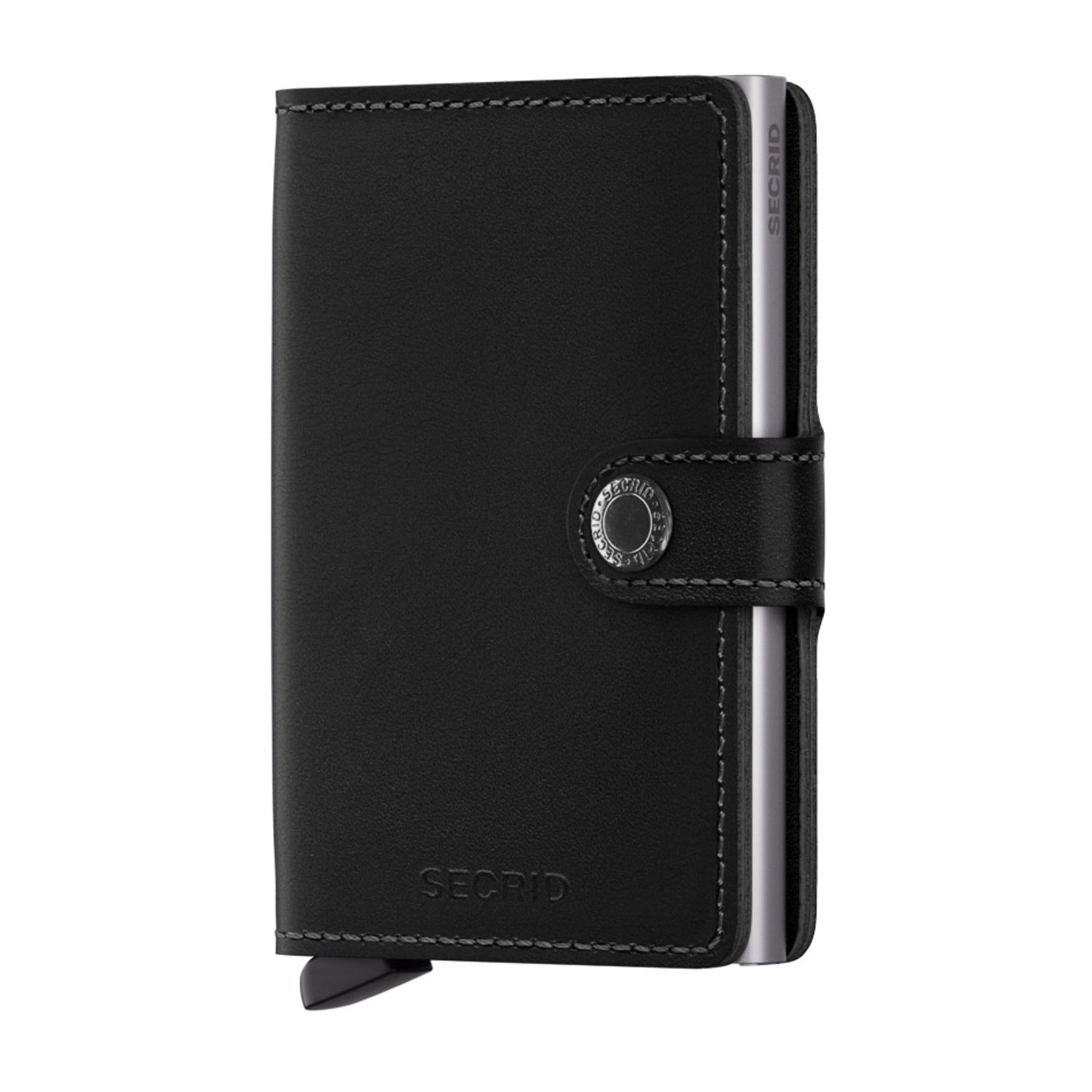 Black Leather Miniwallet