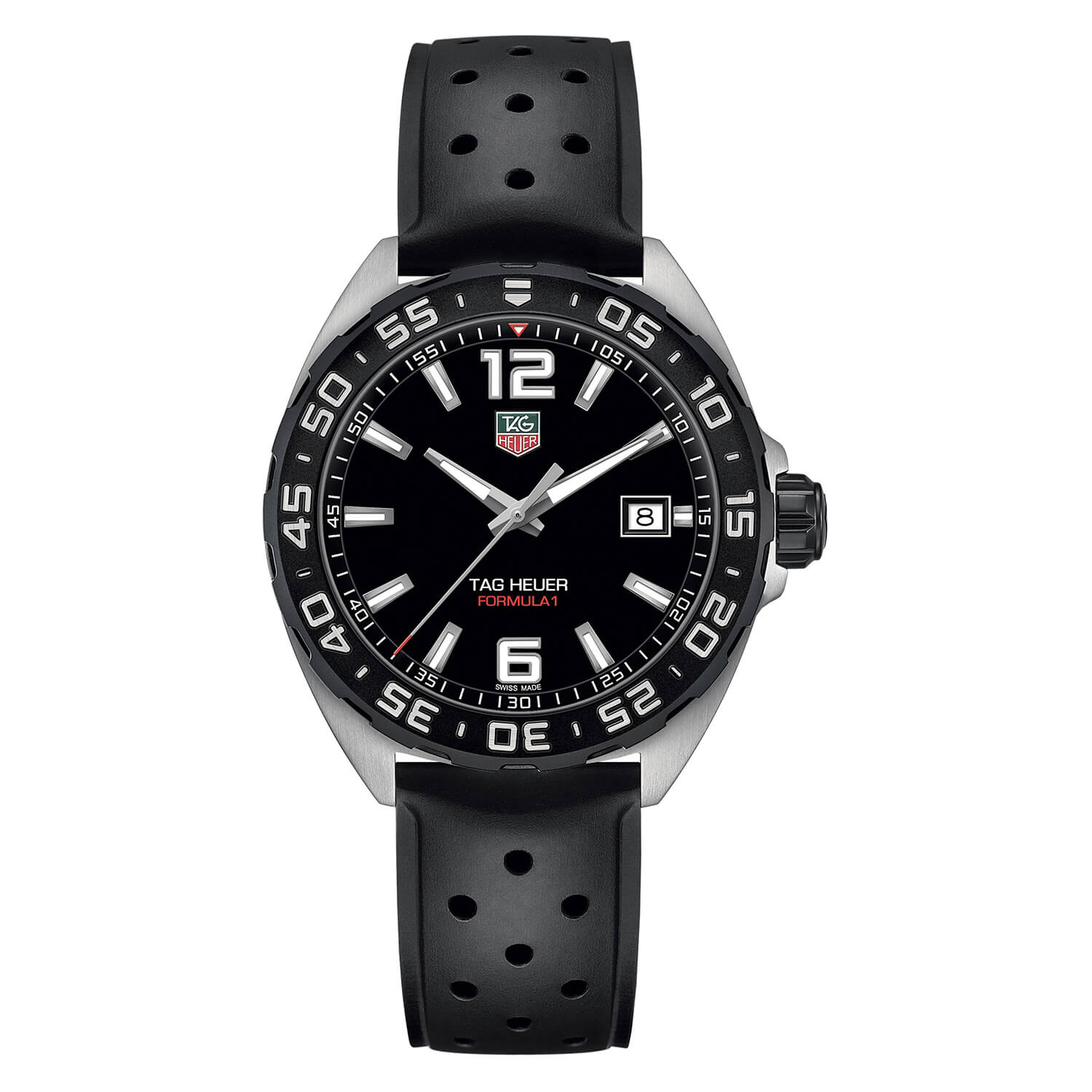 TAG Heuer Formula 1 men's black strap watch