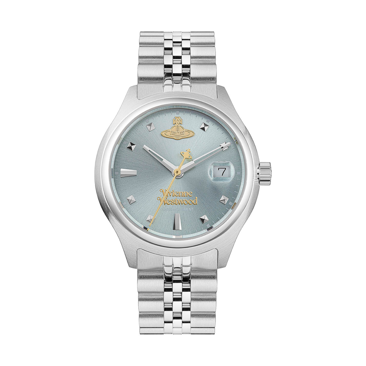 Little Camberwell 29mm Light Blue Dial Silver Steel Bracelet Ladies