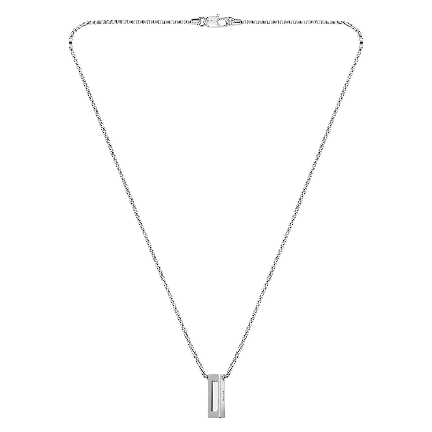 Candor Brushed & Steel Necklace Men's